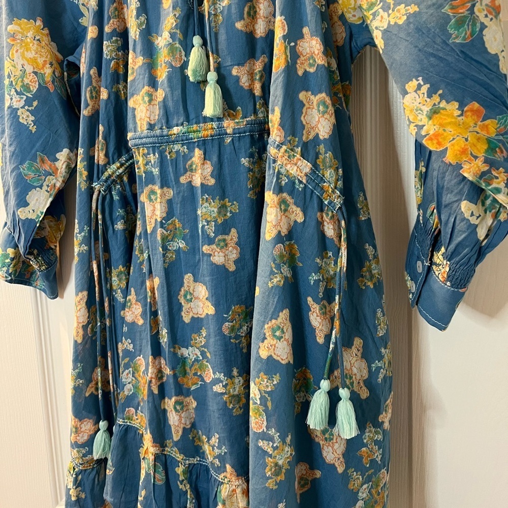 Free People | Camella Floral Print Minidress NWT - Picture 9 of 11